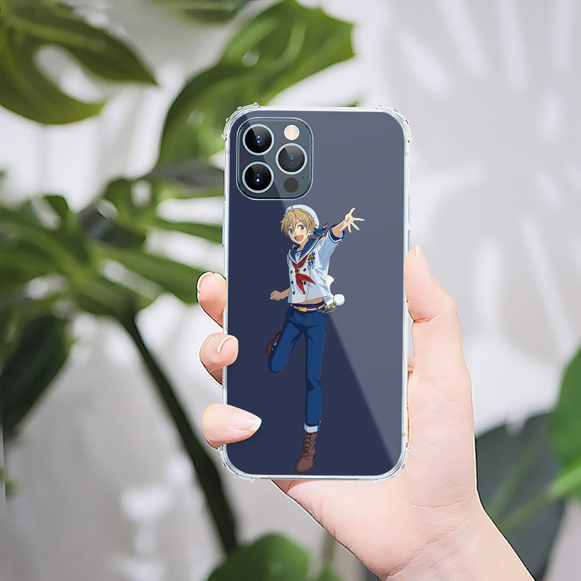 （画像用） あんさんぶるスターズ! Ensemble Stars 【iPhone 12シリーズ対応】透明スマホケース（クリアソフトケース）